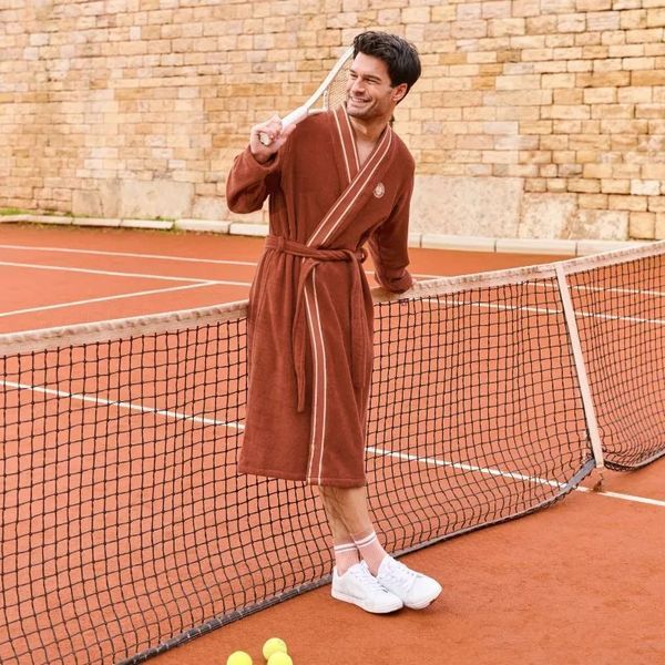 Рушник Roland Garros Clay P.Homme Bouclette - теракот ST111719 фото