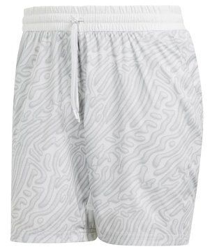 Короткі чоловічі шорти Adidas Tennis Heat.Rdy Pro Printed Ergo 7' - сірі/вугільно-сірі ST94203 фото