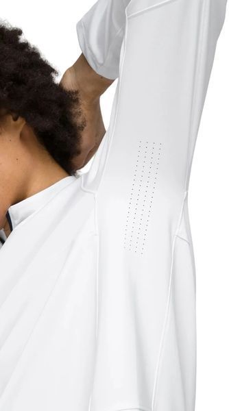 Мужская футболка (с длинным рукавом) Wilson Elevate Performance 1/2 Zip - ярко-белая ST95079 фото