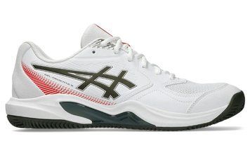 Чоловічі кросівки Asics Gel-Dedicate 9 Clay - білий/вінтажний хакі ST112654 фото