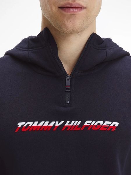 Чоловічий світшот Tommy Hilfiger Graphic 1/4 Zip - небо пустелі ST83497 фото