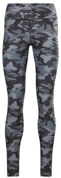 Женские леггинсы Reebok TS Lux Bold Tight - Camo - черные ST81315 фото