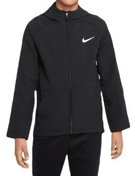 Свитшот Nike Boys Dri-Fit Woven Training - чорний/чорний/чорний/білий ST88381 фото