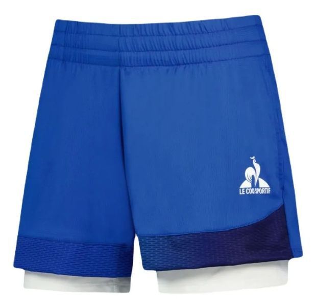 Жіночі шорти Le Coq Sportif Tennis Pro Short 24 N&deg;2 - сині ST97608 фото