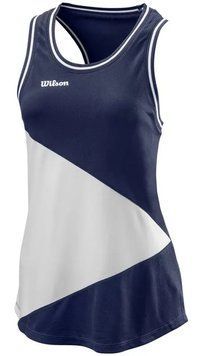 Женская футболка Wilson Team II Tank W - темно-синяя команда ST77080 фото