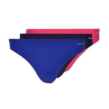 Жіноча нижня білизна Reebok Bonded Thong Rae Womens 3P - кобальт/пурсут рожевий/векторно-синій ST80045 фото