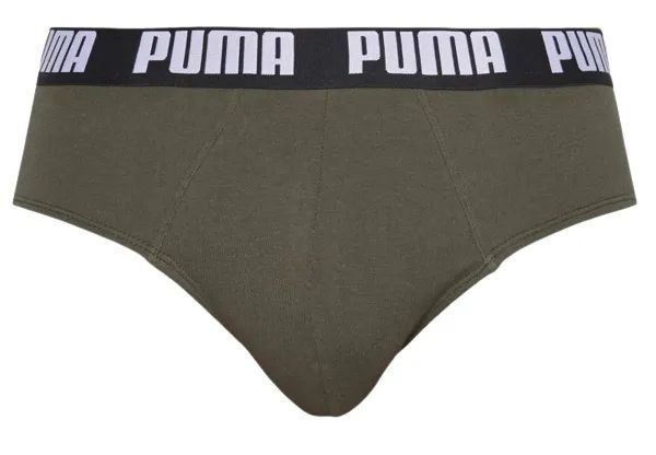 Чоловічі боксерські шорти Puma Basic Brief 2P - лісова нічна комбінація ST86676 фото