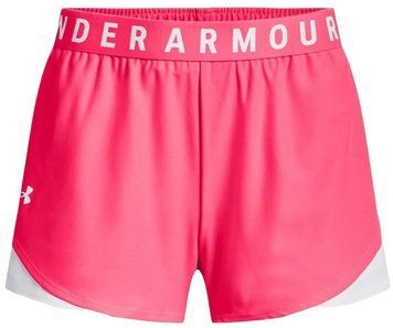 Женские шорты Under Armour UA Play Up 3.0 - розовый шок/белый ST91469 фото