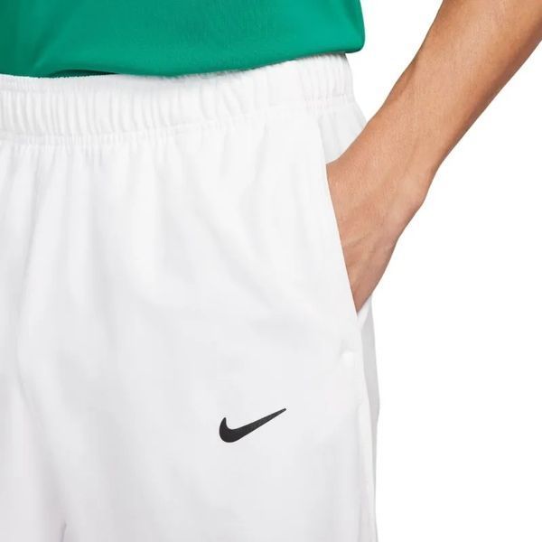 Мужские теннисные брюки Nike Court Advantage Dri-Fit - белый/черный ST94980 фото