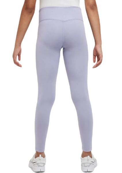 Брюки для девочек Nike Dri-Fit One - рыжая фуксия/белый ST91382 фото