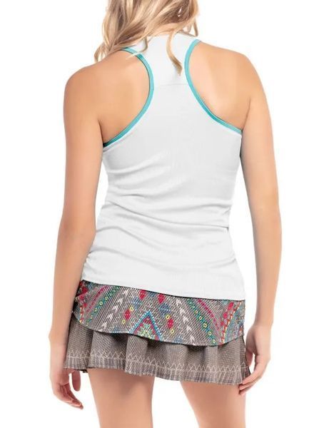 Lucky in Love Desert Vibes Love Wins Tank w/Bra - білий ST86185 фото