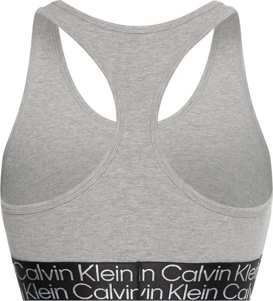Спортивный женский бюстгальтер Calvin Klein Low Support - серый вереск ST81920 фото