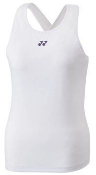 Жіноча безрукавка Yonex Wimbledon - біла ST95315 фото