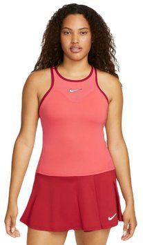 Жіночий топ Nike Court Dri-Fit Slam Top - ember glow/ember glow/noble red/white ST92734 фото