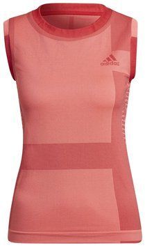 Жіночий топ Adidas Tennis Premium Primeknit Tank Top W - кислотно-червоний ST82487 фото