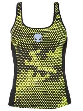 Жіноча майка Hydrogen Tech Camo Tank Top - камуфляж fluo жовто-чорний ST68357 фото