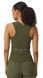 Женский топ Bj&ouml;rn Borg Ace Rib Tank Pocket - оливковая ночь ST95436 фото 2