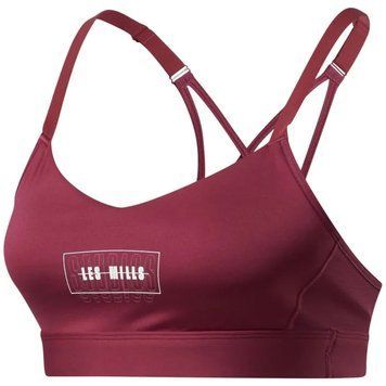 Жіночий бюстгальтер Reebok Les Mills Lux - пунш Беррі ST79062 фото