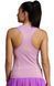 Жіноча безшовна безрукавка Adidas Tennis Pro Aeroready Y-Tank Top - улюблений фіолетовий/напівсвітлий/рожевий блискучий ST97684 фото 3