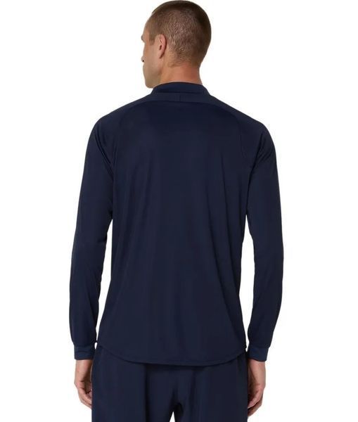 Чоловіча футболка (довгий рукав) Asics Match Long Sleeve 1/2 Zip ST102068 фото