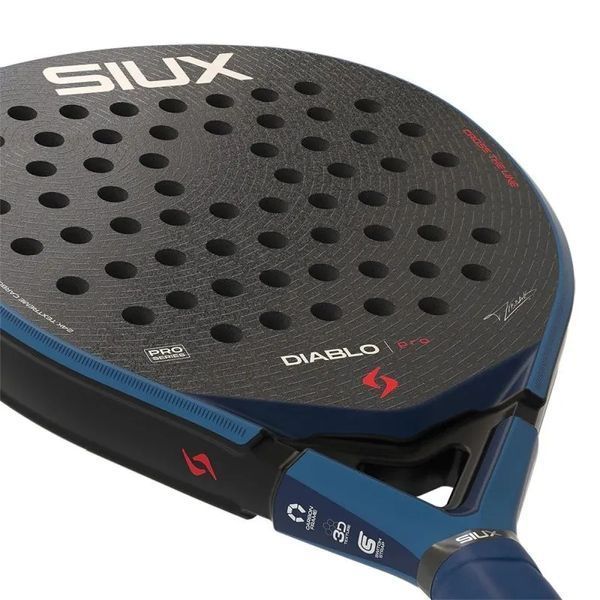 Ракетка Siux Diablo Pro 2026 - королівський синій (тестер) TP00022 фото