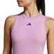 Жіноча безшовна безрукавка Adidas Tennis Pro Aeroready Y-Tank Top - улюблений фіолетовий/напівсвітлий/рожевий блискучий ST97684 фото 5