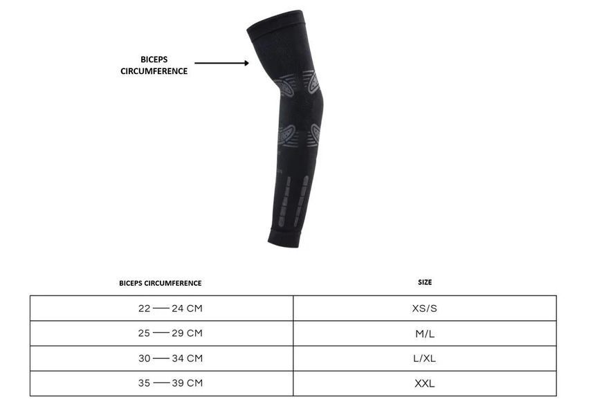 Floky No Strain Evolution Arm Sleeve 1P - артичне сяйво ST110980 фото