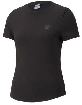 Жіноча футболка Puma Infuse Slim Tee - puma black ST86651 фото