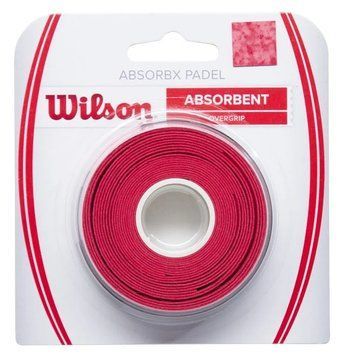 Наружные бинты Wilson AbsorbX Overgrip Padel 3P &mdash; изд. ST109400 фото