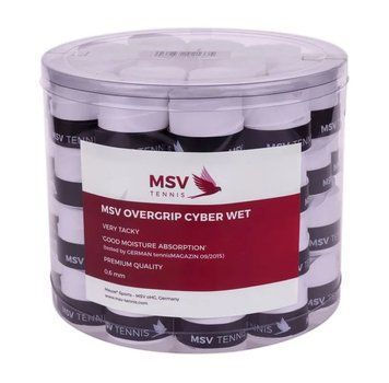 Наружные накладки MSV Cyber ​​Wet Overgrip 60P - белые ST16464 фото