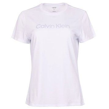 Жіноча футболка Calvin Klein PW SS - яскраво-біла ST85005 фото