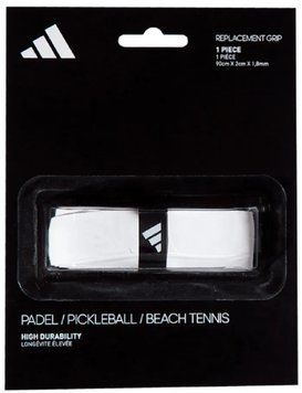 Базовые накладки Adidas Padel Замена Grip 1P - белые ST98768 фото