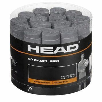 Наружные повязки на голову Padel Pro 60P - серые ST108731 фото