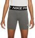 Шорты для девочек Nike Kids Pro Dri-Fit 5 дюймов &mdash; карбоновый вереск/белый ST96634 фото 1