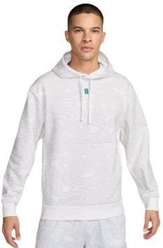 Чоловічий світшот Nike Court Heritage Dri-Fit Fleece - білий/білий ST96653 фото