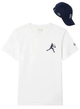 Чоловіча футболка Lacoste Tennis x Novak Djokovic Pack ST102315 фото