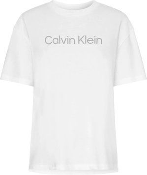 Жіноча футболка Calvin Klein SS Boyfriend - яскраво-біла ST82769 фото