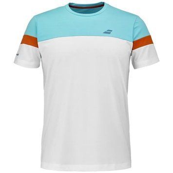 Чоловіча футболка Babolat Padel Crew Neck - білий/білий ST110965 фото