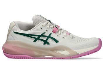 Жіночі кросівки Asics Gel-Resolution X Padel - м'який вівсяний/драгоцінно-зелений ST112769 фото