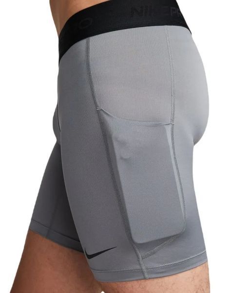 Компрессионная одежда Nike Pro Dri-Fit Fitness &mdash; дымчато-серый/черный ST93659 фото