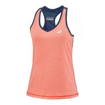Babolat Play Tank Top Women - fluo strike/estate blue ST85672 фото