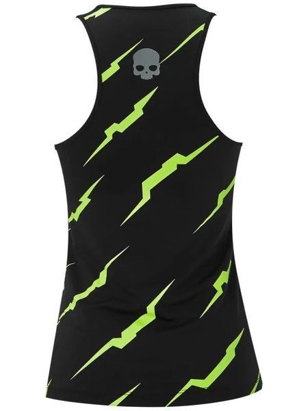 Hydrogen Thunder Tank Top Woman - чорний/жовтий флуо ST76332 фото