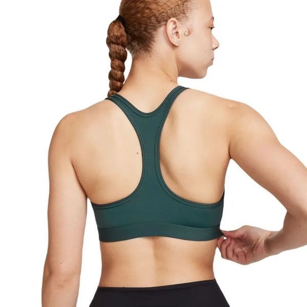 Жіночий бюстгальтер Nike Swoosh Light Support Non-Padded Sports - deep jungle/white ST93858 фото