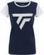 Жіноча футболка Tecnifibre Club Tee W - темно-синя ST79883 фото 1