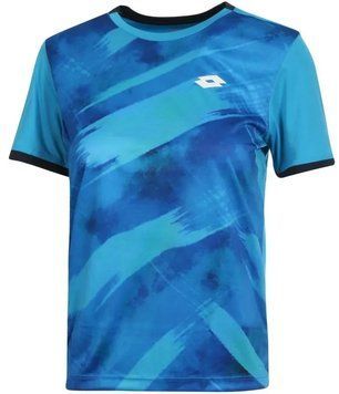 Футболка Boys' Lotto Top Ten B III PRT3 PL &ndash; синий залив ST80256 фото