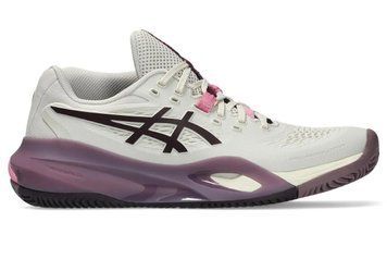 Жіночі черевики Asics Gel-Resolution X Clay - м'який вівсяний/темний баклажан ST112538 фото