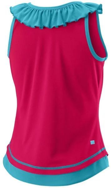 Футболка для девочек Wilson Competition Tank II G - Love Potion/Синий с аквалангом ST84954 фото