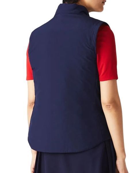 Жіноча жилетка Lacoste Sport Quilted Golf - темно-синя ST88261 фото