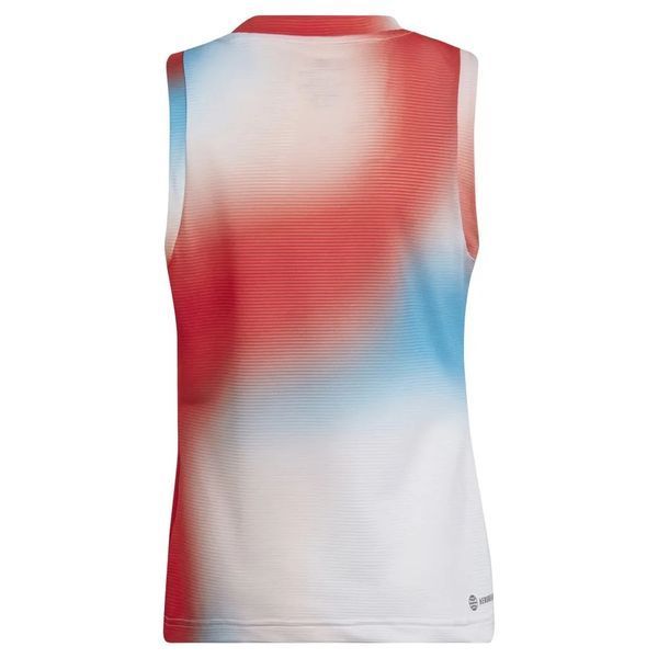 Футболка Adidas Girls Q1 Tank PB - білий/яскраво-червоний/небесний порив ST81279 фото