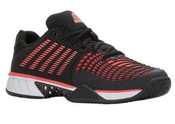 Чоловіче взуття K-Swiss Express Light 3 Padel - чорний/мікрочіп/неонова лава ST111767 фото